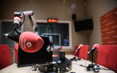 L'estudi 1 de Ràdio Sabadell/ Roger Benet